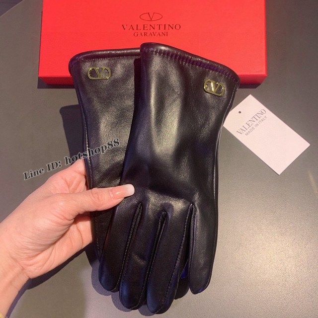 VALENTINO華倫天奴時尚觸屏女款手套 官網同步女士新款高檔羊皮手套 mmyj1678